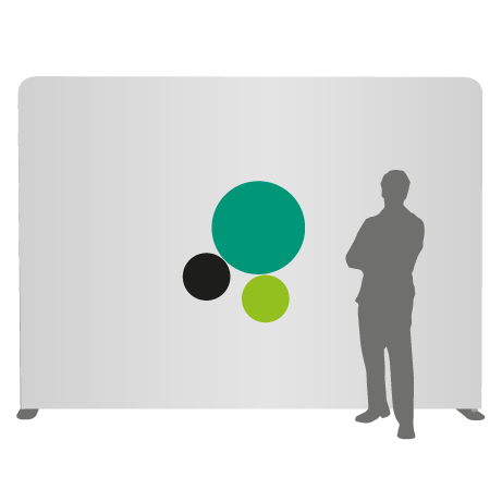 Textilwand ALU